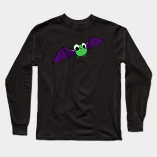 Cute Halloween bat frog Long Sleeve T-Shirt